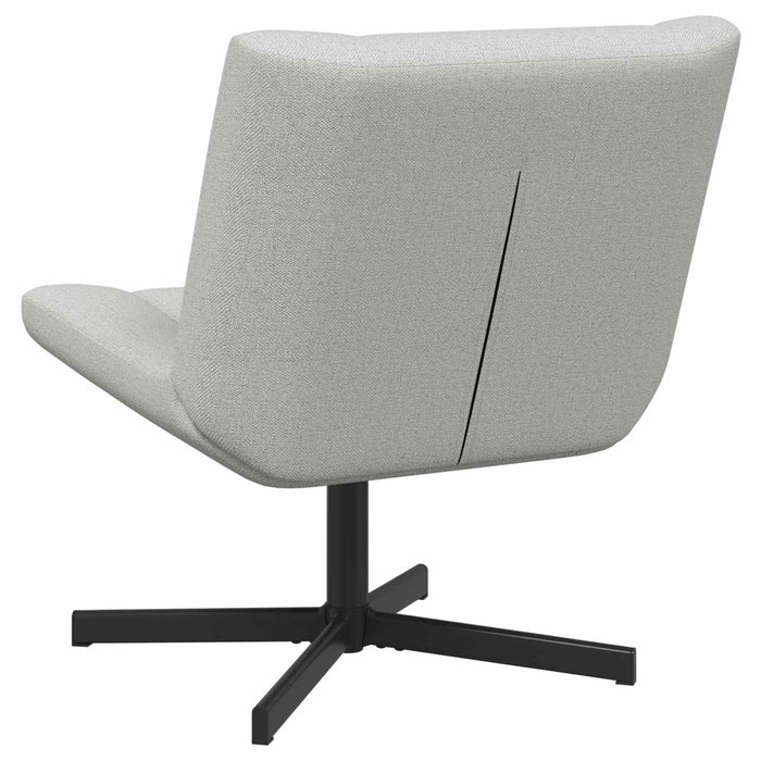 Scaun pivotant Gri nori 63 x 75 x 76 cm țesătură - WALTI WALTI
