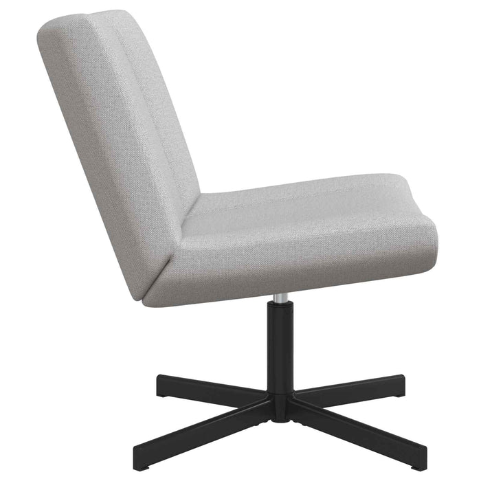 Scaun pivotant Gri nori 63 x 75 x 76 cm țesătură - WALTI WALTI