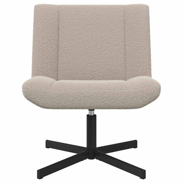 Scaun accent Gri deschis Material din poliester Standard Pivotant - WALTI WALTI