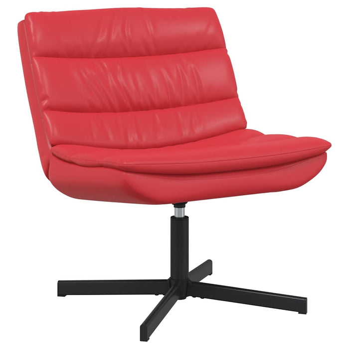 Scaun pivotant Roșu 63 x 75 x 76 cm Piele artificială WALTI