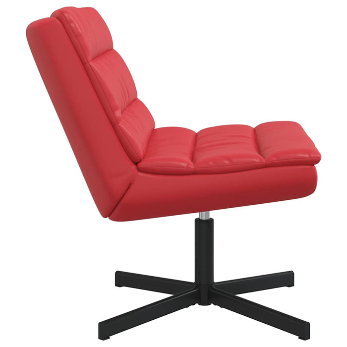 Scaun pivotant Roșu 63 x 75 x 76 cm Piele artificială WALTI