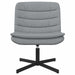 Scaun pivotant Gri deschis 63 x 75 x 76 cm țesătură - WALTI WALTI