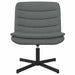 Scaun pivotant Gri închis 63 x 75 x 76 cm țesătură - WALTI WALTI