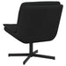 Scaun pivotant Negru 63 x 75 x 76 cm țesătură - WALTI WALTI