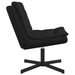 Scaun pivotant Negru 63 x 75 x 76 cm țesătură - WALTI WALTI