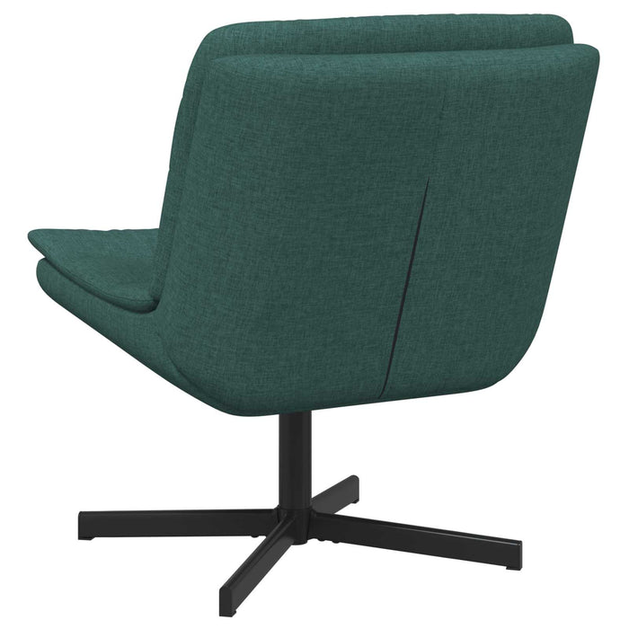 Scaun pivotant Verde închis 63 x 75 x 76 cm țesătură - WALTI WALTI