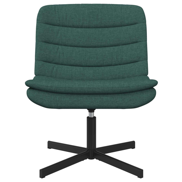 Scaun pivotant Verde închis 63 x 75 x 76 cm țesătură - WALTI WALTI