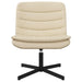 Scaun pivotant Crem 63 x 75 x 76 cm țesătură - WALTI WALTI