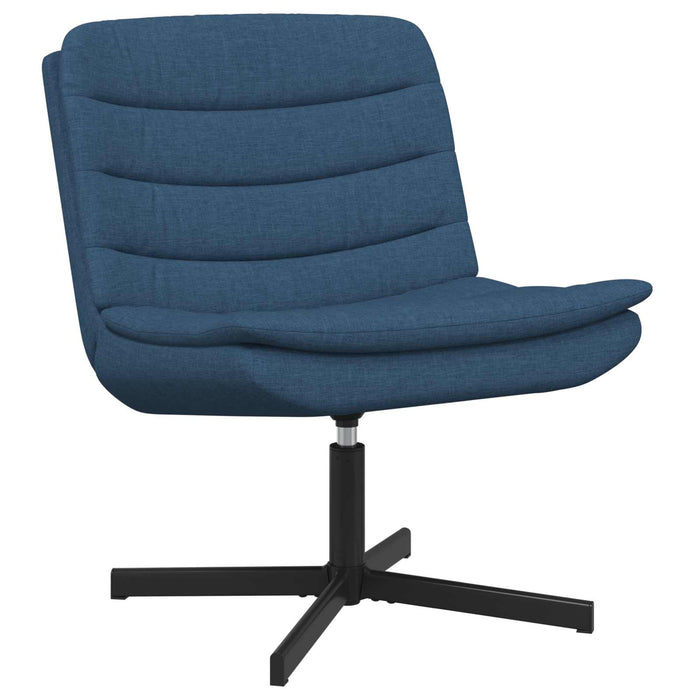 Scaun pivotant albastru 63 x 75 x 76 cm țesătură - WALTI WALTI