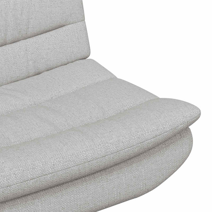 Scaun pivotant Gri nori 63 x 75 x 76 cm țesătură - WALTI WALTI