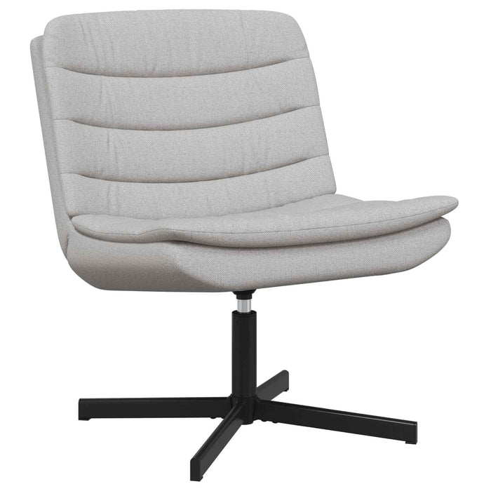 Scaun pivotant Gri nori 63 x 75 x 76 cm țesătură - WALTI WALTI