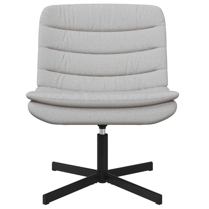 Scaun pivotant Gri nori 63 x 75 x 76 cm țesătură - WALTI WALTI
