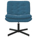 Scaun Relaxant Rotativ albastru 63 x 75 x 76 cm Catifea - WALTI WALTI