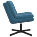 Scaun Relaxant Rotativ albastru 63 x 75 x 76 cm Catifea - WALTI WALTI