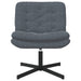 Scaun Relaxant Rotativ Gri închis 63 x 75 x 76 cm Catifea - WALTI WALTI