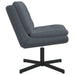 Scaun Relaxant Rotativ Gri închis 63 x 75 x 76 cm Catifea - WALTI WALTI