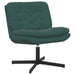 Scaun Relaxant Rotativ Verde închis 63 x 75 x 76 cm Catifea - WALTI WALTI
