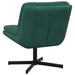 Scaun Relaxant Rotativ Verde închis 63 x 75 x 76 cm Catifea - WALTI WALTI
