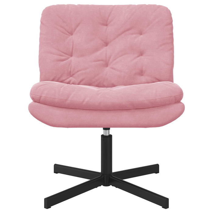 Scaun Relaxant Rotativ Roz 63 x 75 x 76 cm Catifea - WALTI WALTI