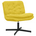 Scaun Relaxant Rotativ Galben 63 x 75 x 76 cm Catifea - WALTI WALTI