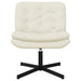Scaun Relaxant Rotativ Crem 63 x 75 x 76 cm Catifea - WALTI WALTI