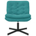 Scaun Relaxant Rotativ Turcoaz 63 x 75 x 76 cm Catifea - WALTI WALTI