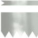 Borduri pentru gazon 50 pcs Argintiu 100 x 0.5 x 20 cm - WALTI WALTI