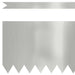 Margine pentru gazon 30 pcs Argintiu 100 x 0.05 x 20 cm - WALTI WALTI
