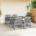 Set de 4 scaune de grădină Gri deschis, dimensiuni 65.5x55.5x88 cm, fabricat din HDPE. - WALTI WALTI