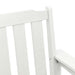 Set de 6 scaune de grădină Alb 65.5x55.5x88 cm HDPE - WALTI WALTI