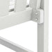 Set de 6 scaune de grădină Alb 65.5x55.5x88 cm HDPE - WALTI WALTI