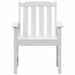 Set de 6 scaune de grădină Alb 65.5x55.5x88 cm HDPE - WALTI WALTI