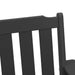 Set 6 scaune de grădină , Negru, 65,5x55,5x88 cm din HDPE - WALTI WALTI