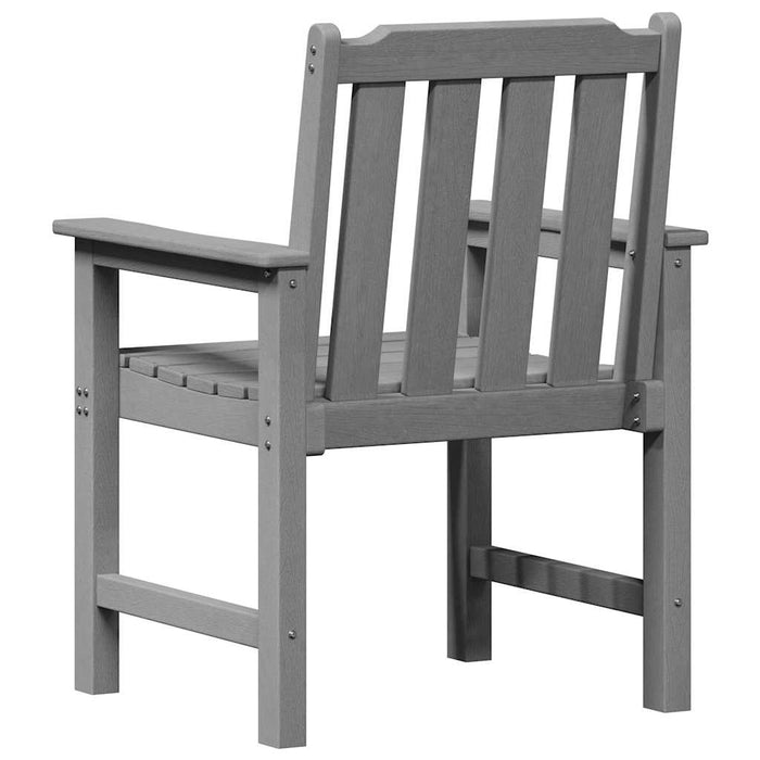 Set de 6 scaune de grădină , gri deschis, 65.5x55.5x88 cm, din HDPE - WALTI WALTI