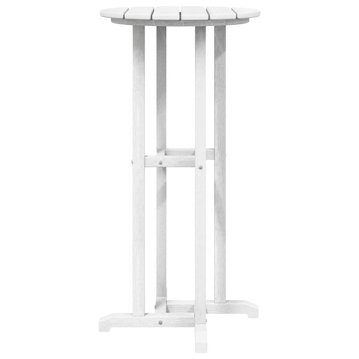 Set bar de grădină 3 pcs Alb HDPE - WALTI WALTI