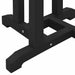 Set bar de grădină 3 pcs Negru HDPE - WALTI WALTI