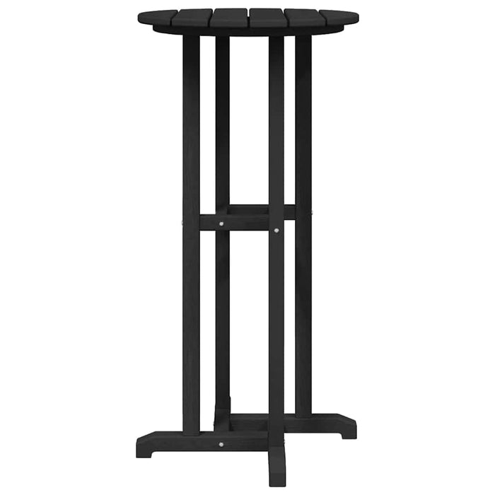 Set bar de grădină 3 pcs Negru HDPE - WALTI WALTI