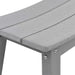 Set bar de grădină 3 pcs Gri deschis HDPE - WALTI WALTI
