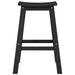 Set bar de grădină 4 pcs Negru HDPE - WALTI WALTI