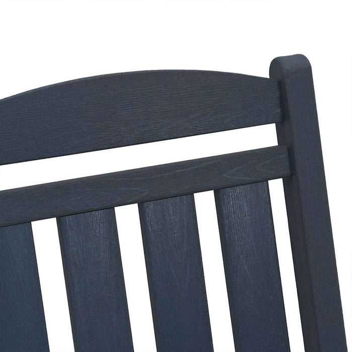Set 2 scaune de grădină balansoar , bleumarin, dimensiuni 70x92x107.5 cm, din HDPE - WALTI WALTI