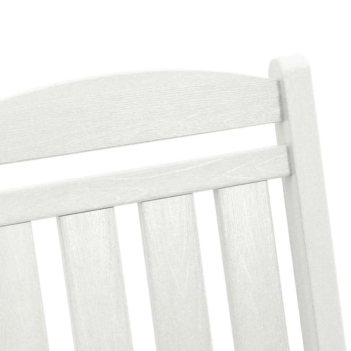 Set Lounge Grădină 3 Piese Alb HDPE - WALTI WALTI