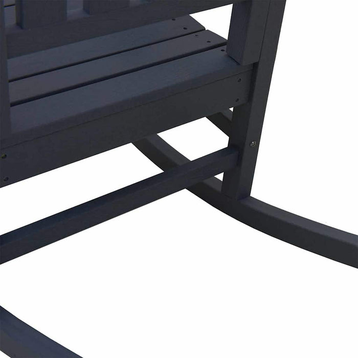 Set lounge grădină 3 piese, Bleumarin, HDPE - WALTI WALTI
