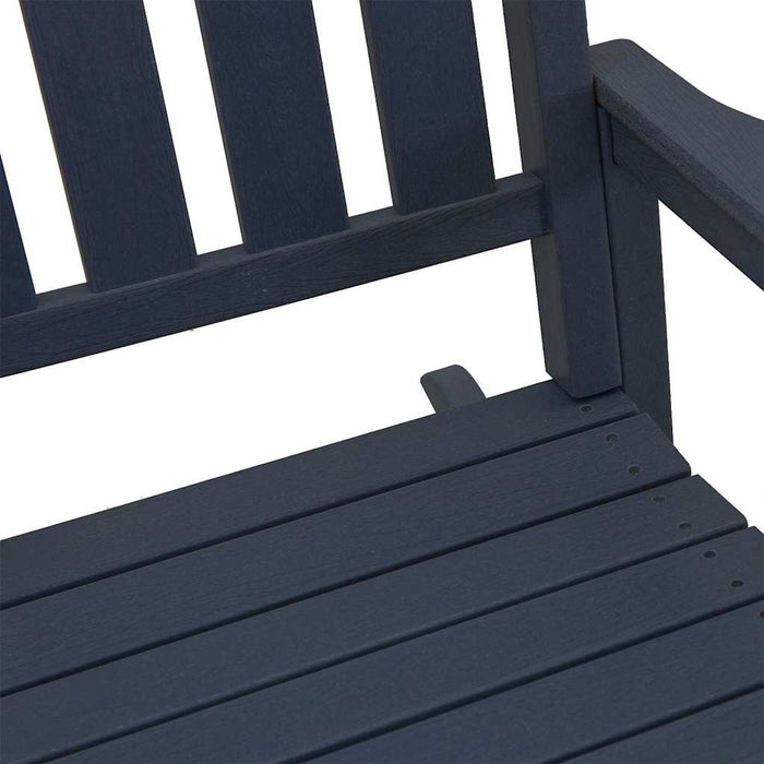 Set lounge grădină 3 piese, Bleumarin, HDPE - WALTI WALTI