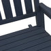 Set lounge grădină 3 piese, Bleumarin, HDPE - WALTI WALTI