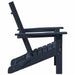 Scaunele Adirondack pliabile , 2 buc, Bleumarin, dimensiuni 74.5x80.5x90 cm, din HDPE - WALTI WALTI
