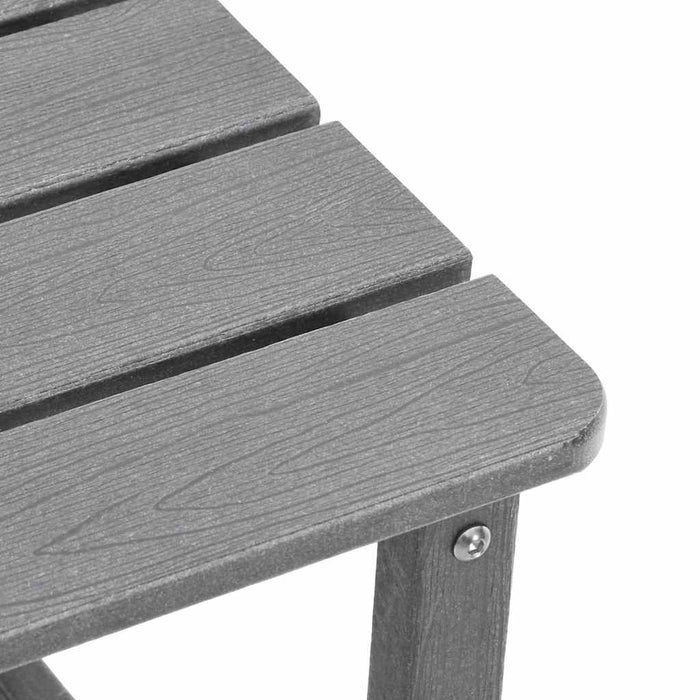 Scaun pentru Grădină 3 pcs Gri deschis 80.5 x 74.5 x 92 cm - WALTI WALTI