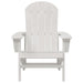 Scaune Adirondack , 2 bucăți, albe, dimensiuni 74x82x90 cm, din HDPE - WALTI WALTI