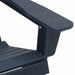Set 2 scaune Adirondack bleumarin de la , 74x82x90 cm, din HDPE - WALTI WALTI