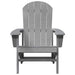 Set de 2 scaune Adirondack Gri deschis 74x82x90 cm din HDPE - WALTI WALTI