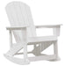 Fotolii Adirondack Marmite 2 pcs Alb HDPE - WALTI WALTI